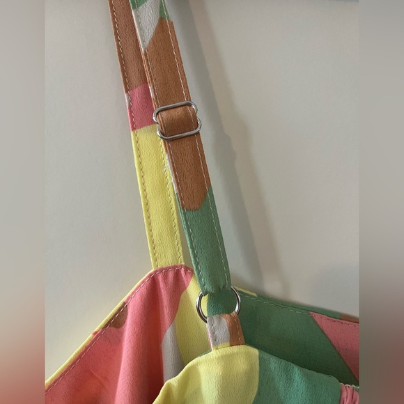 Social Standard by Sanctuary colorful Mid-calf dress Women’s size Large - Picture 7 of 16